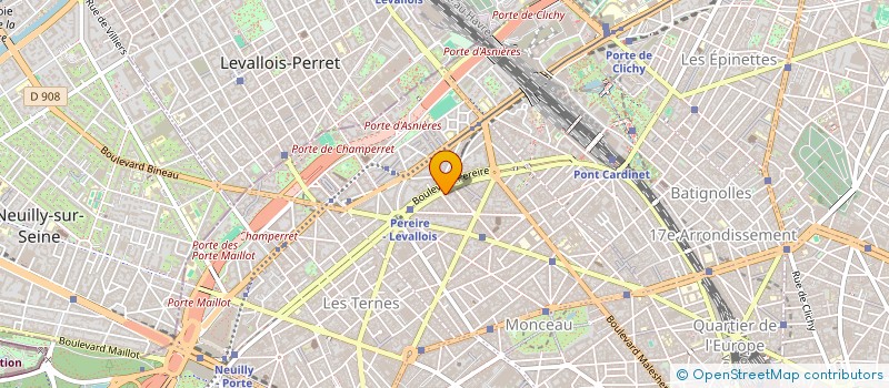 localisation de l'entreprise SOFRAPORC INTERNATIONAL à PARIS