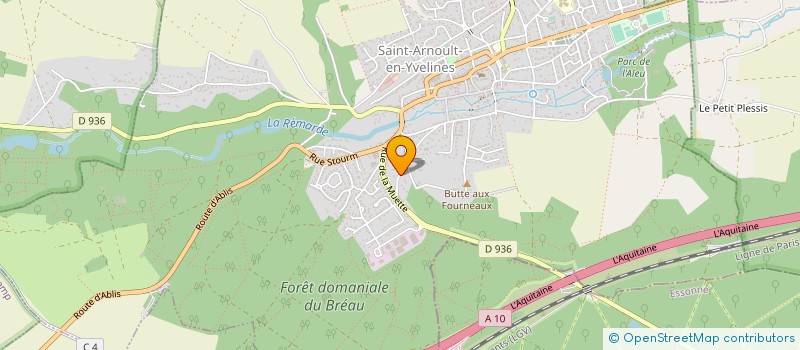 localisation de l'entreprise SOFRARES à SAINT-ARNOULT-EN-YVELINES