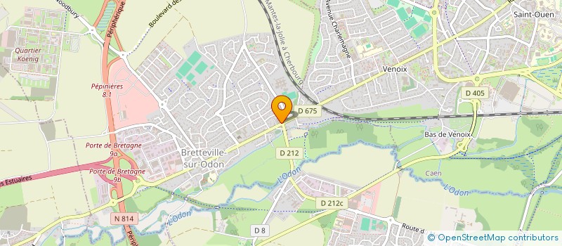 localisation de l'entreprise SOFRATE  BRETTEVILLE-SUR-ODON