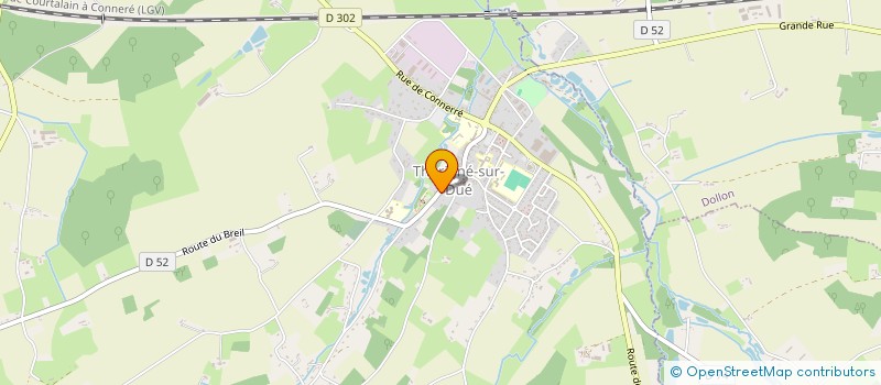 localisation de l'entreprise SOFRATEC à THORIGNE-SUR-DUE