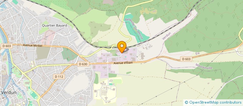 localisation de l'entreprise SOFRATEG SARL à VERDUN