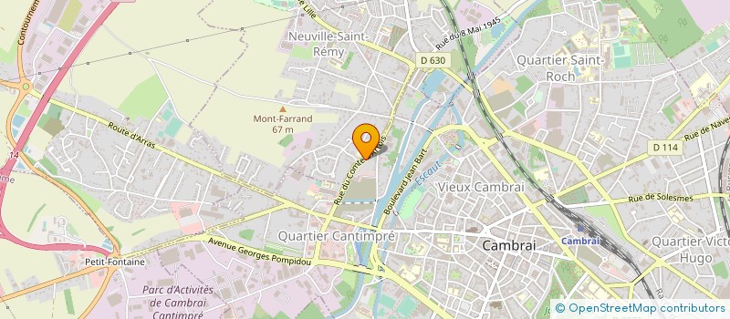 localisation de l'entreprise SOFRATEL CENTRE D'ACCUEIL TELEPHONIQUE à CAMBRAI
