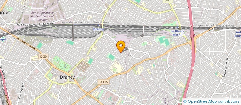 localisation de l'entreprise SOFRATHERM 66 à DRANCY