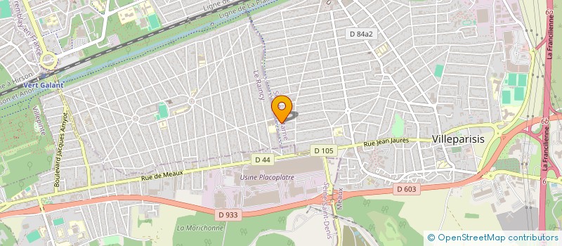 localisation de l'entreprise SOFRATIM  VILLEPARISIS