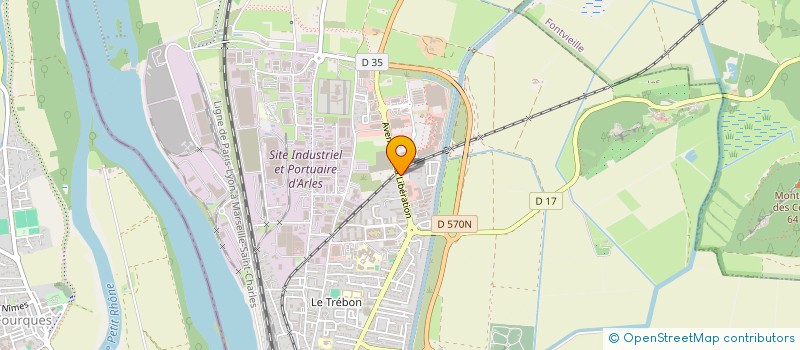 localisation de l'entreprise SOFRAVAL  ARLES