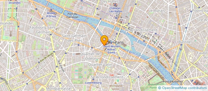 localisation de l'entreprise SOFREA  PARIS
