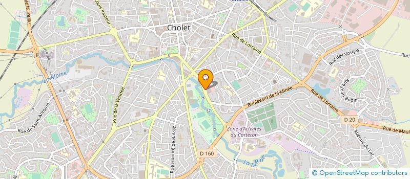 localisation de l'entreprise SOFRECAM à CHOLET