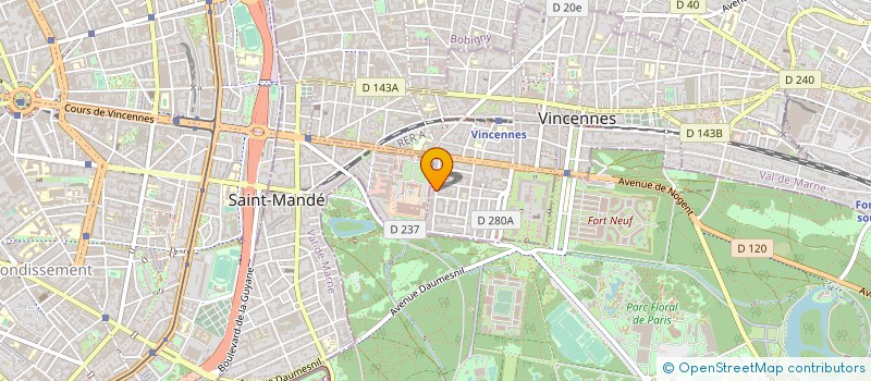 localisation de l'entreprise SOFRECOM  CHATILLON