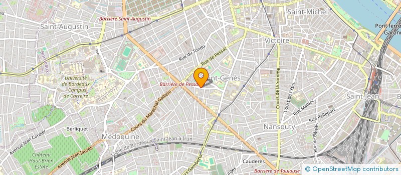 localisation de l'entreprise SOFREDHI  BORDEAUX