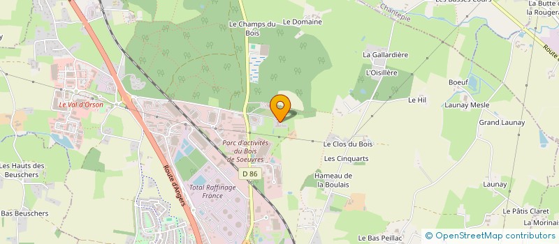 localisation de l'entreprise SOFREL ELECTRONIQUE SERVICE à VERN-SUR-SEICHE