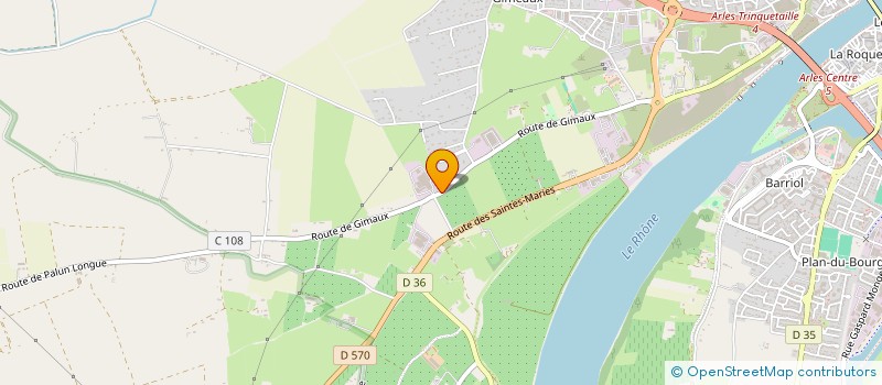 localisation de l'entreprise SOFREMI à ARLES