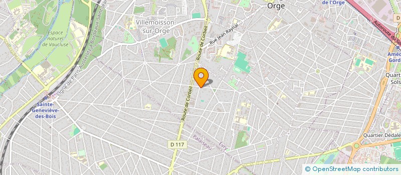 localisation de l'entreprise SOFREYIMMO SOLFERINO à MORSANG-SUR-ORGE