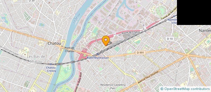 localisation de l'entreprise SOFRIGAM à RUEIL-MALMAISON