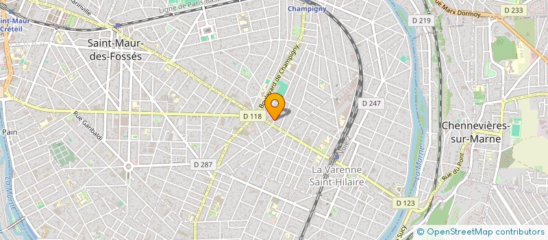 localisation de l'entreprise SOFRIGO  SAINT-MAUR-DES-FOSSES