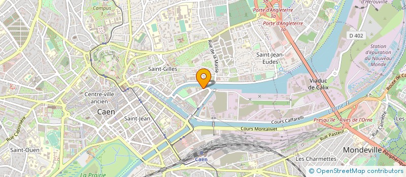 localisation de l'entreprise SOFRILOG LES ACHARDS à CAEN