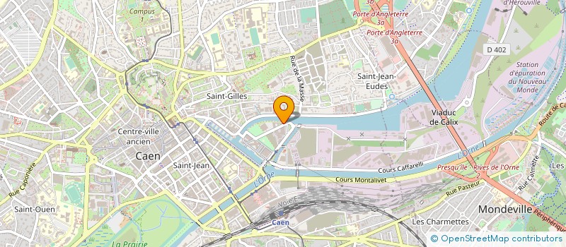 localisation de l'entreprise SOFRILOG MARNE à CAEN