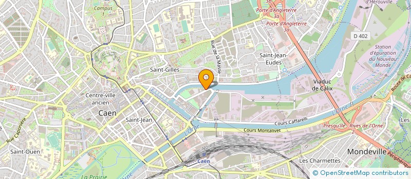 localisation de l'entreprise SOFRILOG SUD EST  CAEN