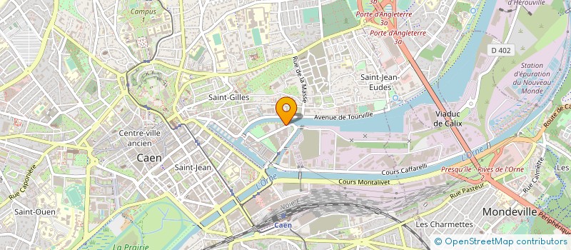 localisation de l'entreprise SOFRILOG TRAPPES à CAEN