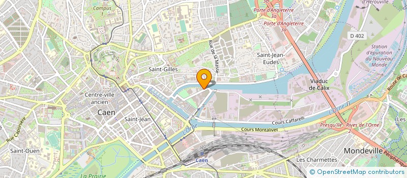 localisation de l'entreprise SOFRILOIRE  CAEN