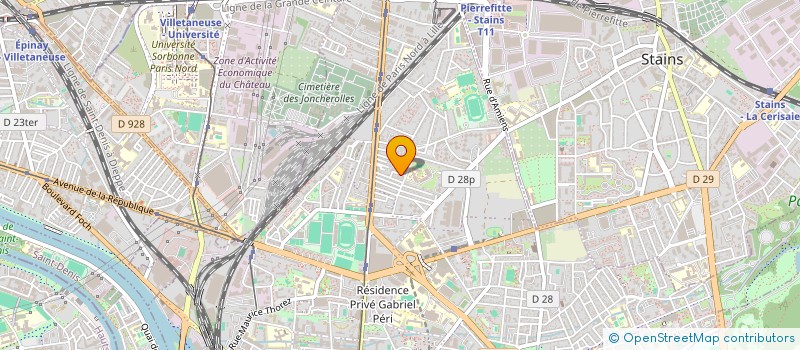 localisation de l'entreprise SOFRIMER à PIERREFITTE-SUR-SEINE
