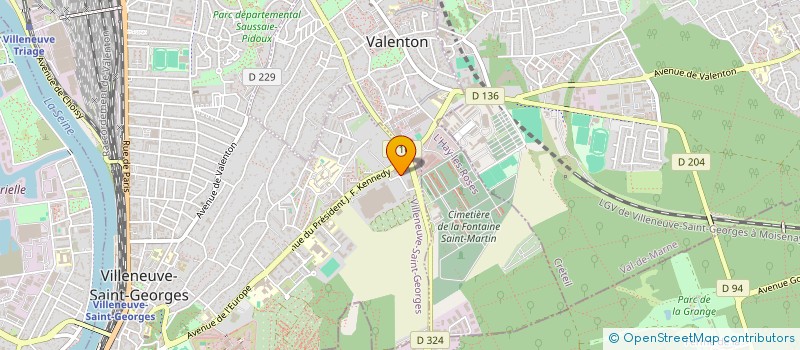 localisation de l'entreprise SOFRISOL à VILLENEUVE-SAINT-GEORGES