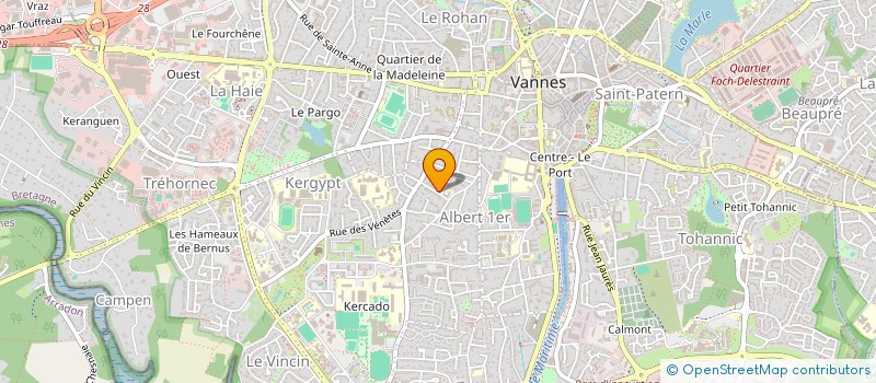 localisation de l'entreprise SOFROSC à VANNES