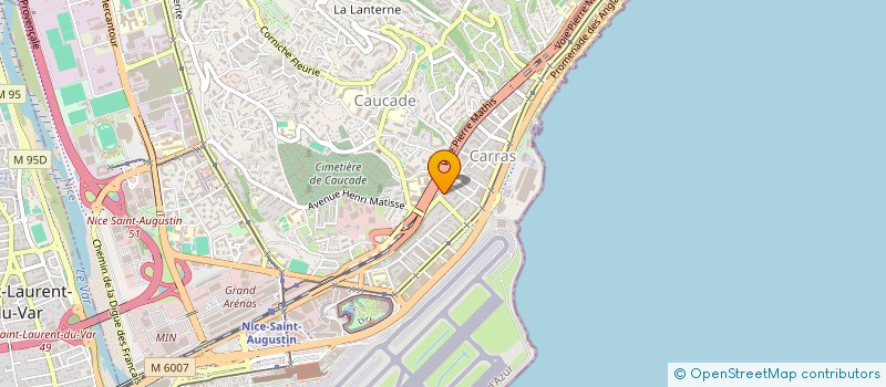 localisation de l'entreprise SOFRUIDIS SOC FRUITIERE DE DISTRIBUTION à NICE