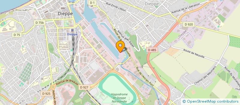 localisation de l'entreprise SOFRUPRIM  BELLENGREVILLE