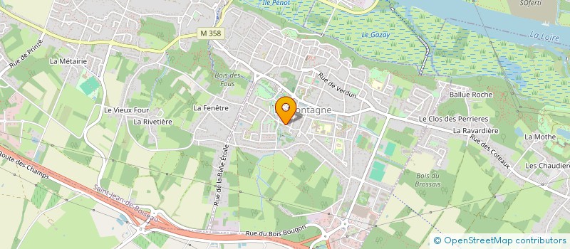 localisation de l'entreprise SOFS SERVICE PROPRETE  LA MONTAGNE