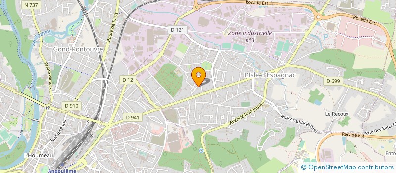 localisation de l'entreprise SOFSEC (SOCIETE DE FORMATION EN SECOURISME ET CONSEILS) à L'ISLE-D'ESPAGNAC