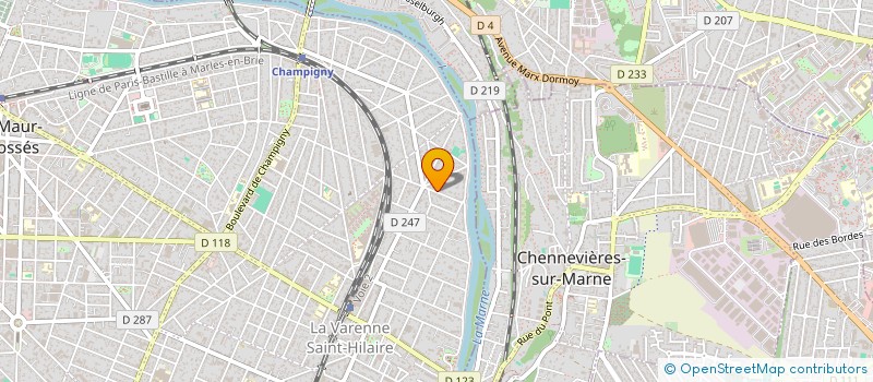 localisation de l'entreprise SOFT AWARE à SAINT-MAUR-DES-FOSSES