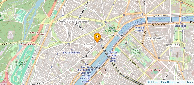 localisation de l'entreprise SOFT BEAUTY  PARIS