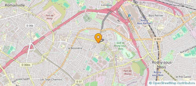 localisation de l'entreprise SOFT CAR RACING  MONTREUIL