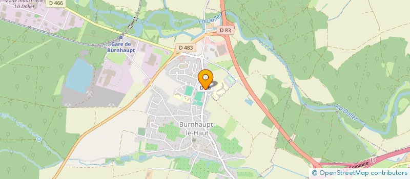 localisation de l'entreprise SOFT-CLEANSE à BURNHAUPT-LE-BAS