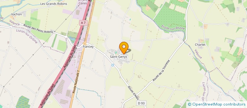 localisation de l'entreprise SOFT'CONFORT  LIVRON-SUR-DROME