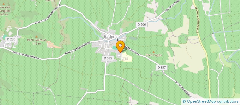 localisation de l'entreprise SOFT CONSEILS  BADENS