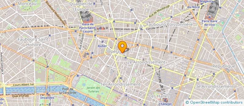 localisation de l'entreprise SOFT & DATA FINANCE à PARIS