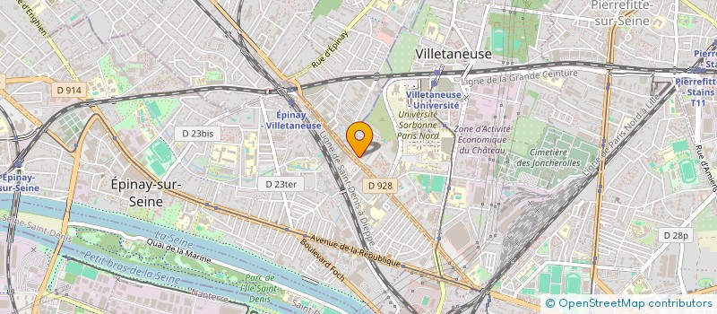 localisation de l'entreprise SOFT DRIVER à VILLETANEUSE