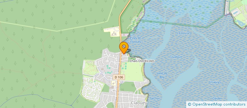 localisation de l'entreprise SOFT-ELEC  LEGE-CAP-FERRET