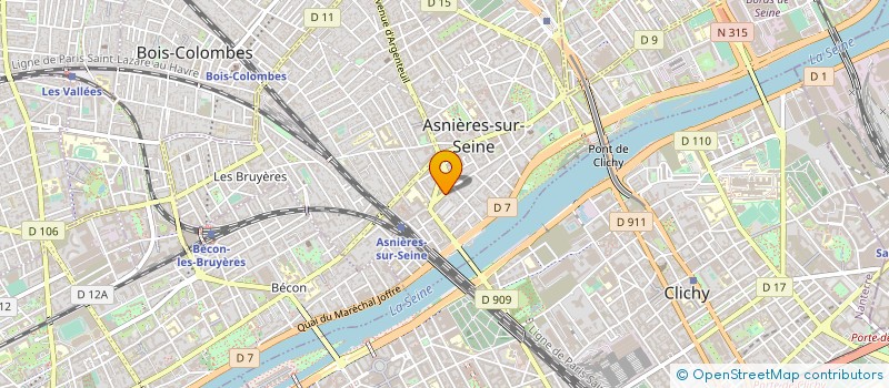 localisation de l'entreprise SOFT EPIL à ASNIERES-SUR-SEINE