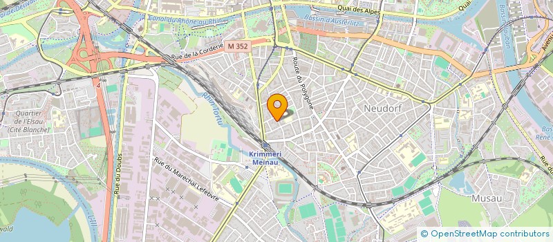 localisation de l'entreprise SOFT IMMO DEVELOPPEMENT à STRASBOURG