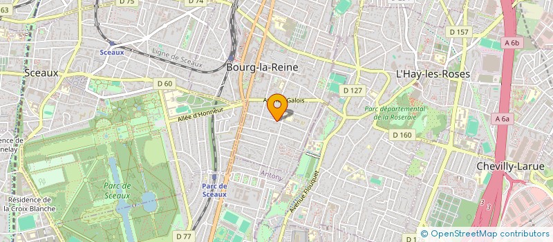 localisation de l'entreprise SOFT-INGREDIENTS à BOURG-LA-REINE