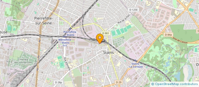 localisation de l'entreprise SOFT IT CONSEILS à STAINS