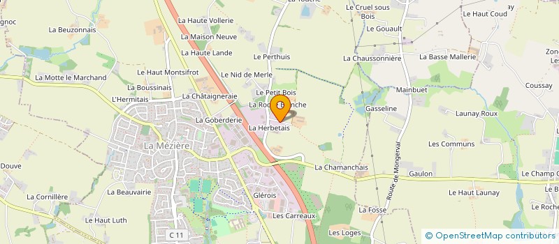 localisation de l'entreprise SOFT MED LOG à LA MEZIERE
