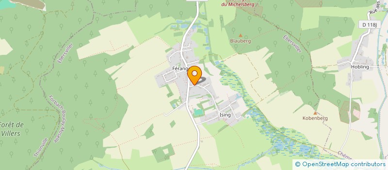 localisation de l'entreprise SOFT'N DRINK  FREISTROFF