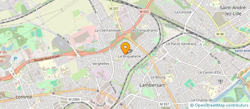 localisation de l'entreprise SOFT PAIE à LAMBERSART