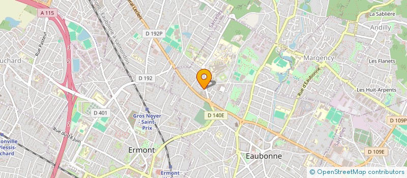 localisation de l'entreprise SOFTAPI à EAUBONNE