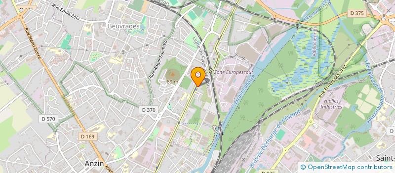 localisation de l'entreprise SOFTARMOR  ANZIN