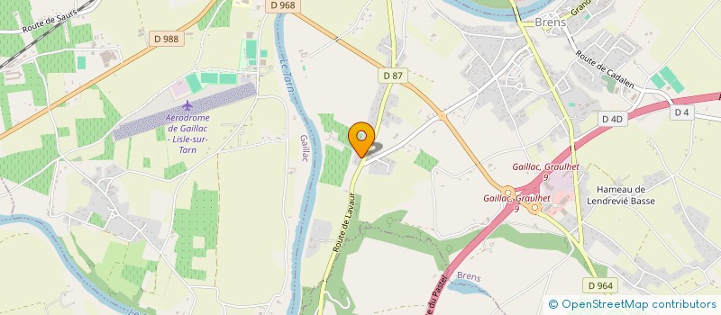 localisation de l'entreprise SOFTCLEAN OCCITANIE  BRENS