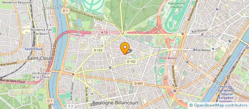 localisation de l'entreprise SOFTDEAL à BOULOGNE-BILLANCOURT